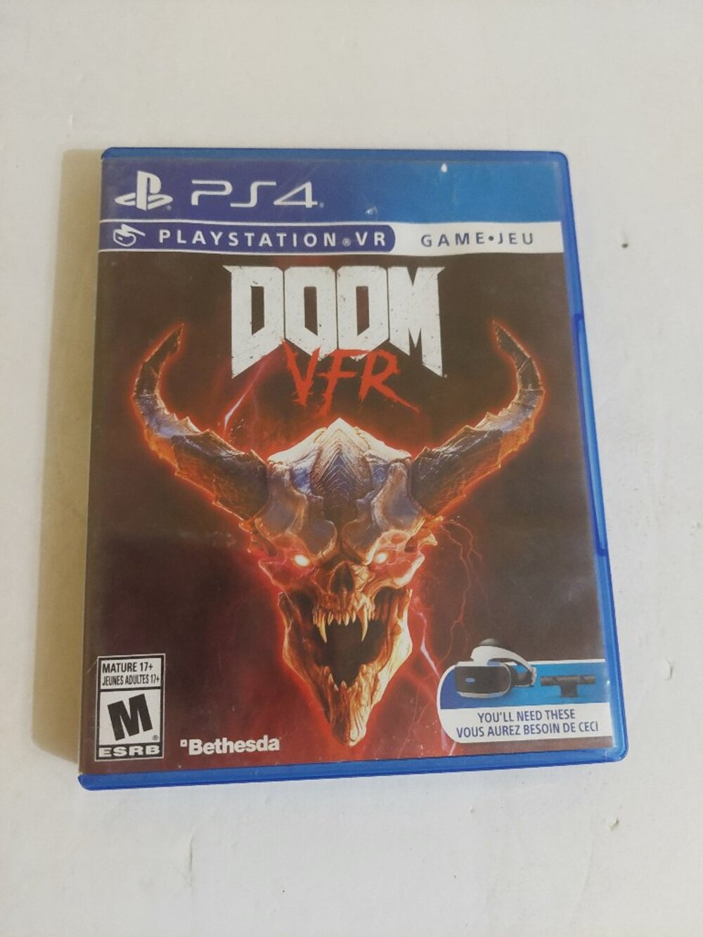Doom: VFR (Sony PlayStation 4 VR, 2017) Complete & Tested